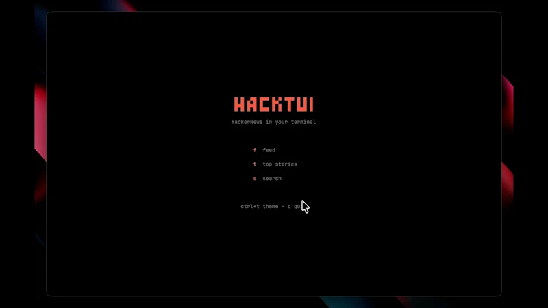HackTUI screenshot 1 (video preview)