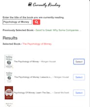 Currently Reading gallery image