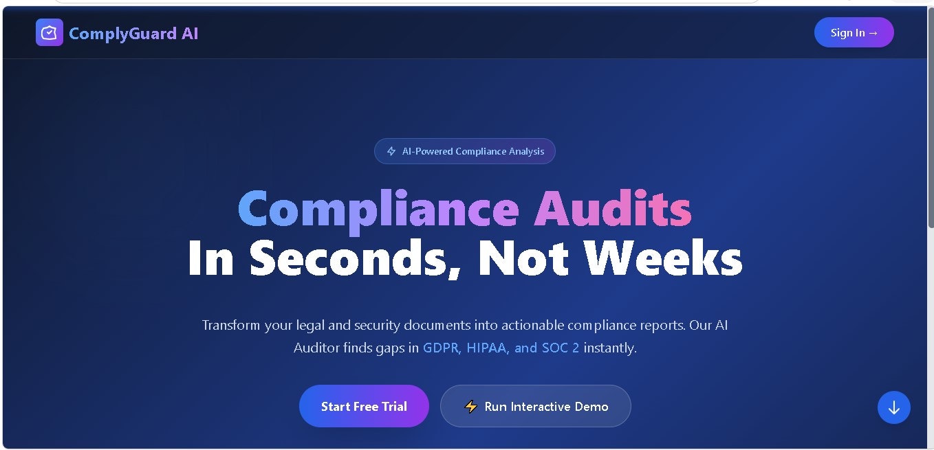 ComplyGuard AI gallery image