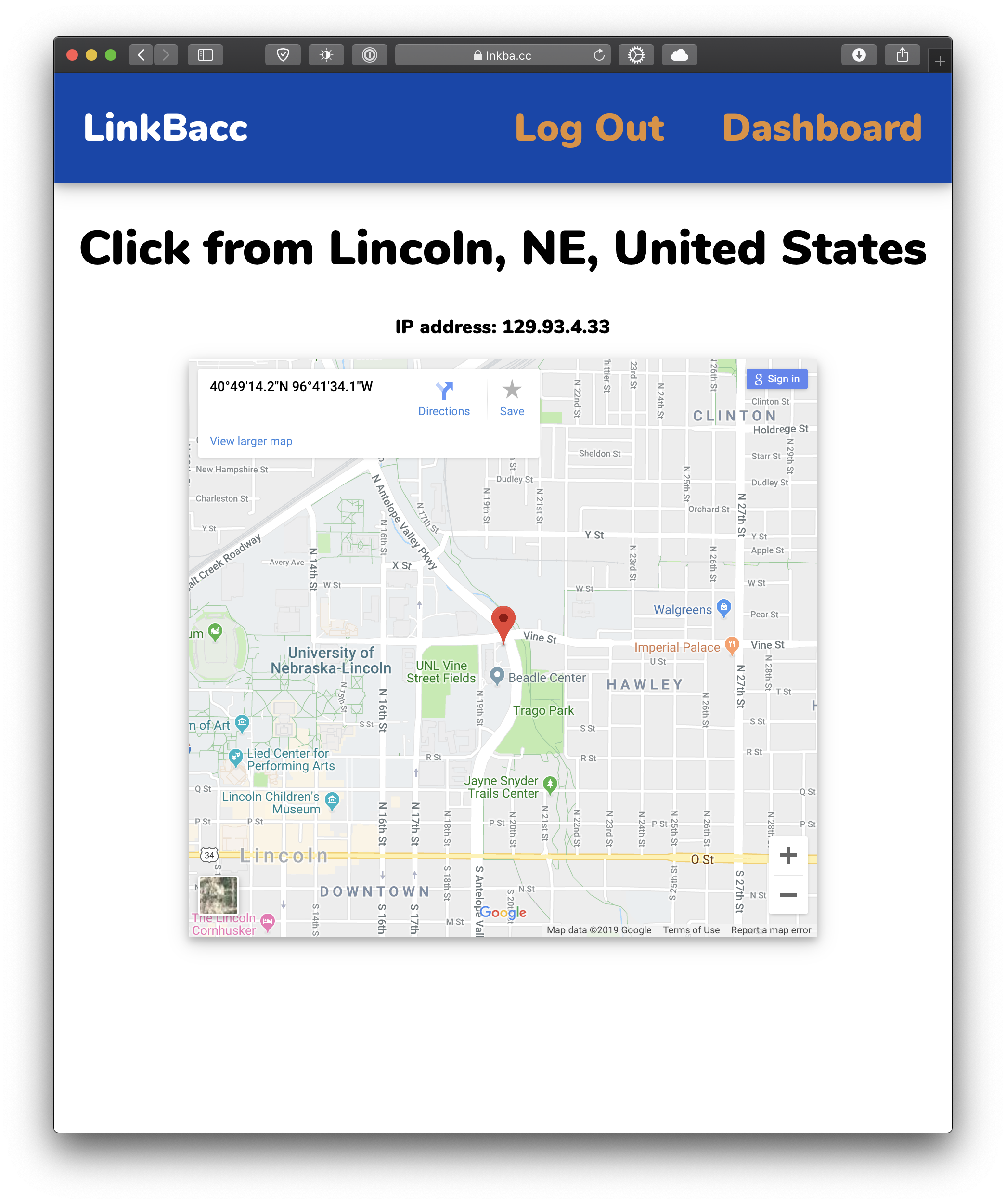 LinkBacc gallery image