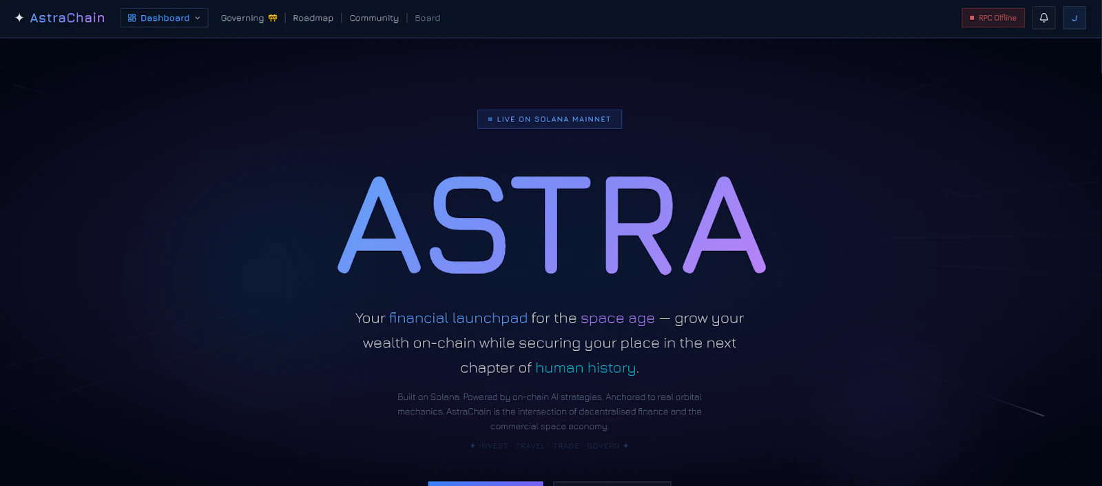 AstraChain screenshot 1