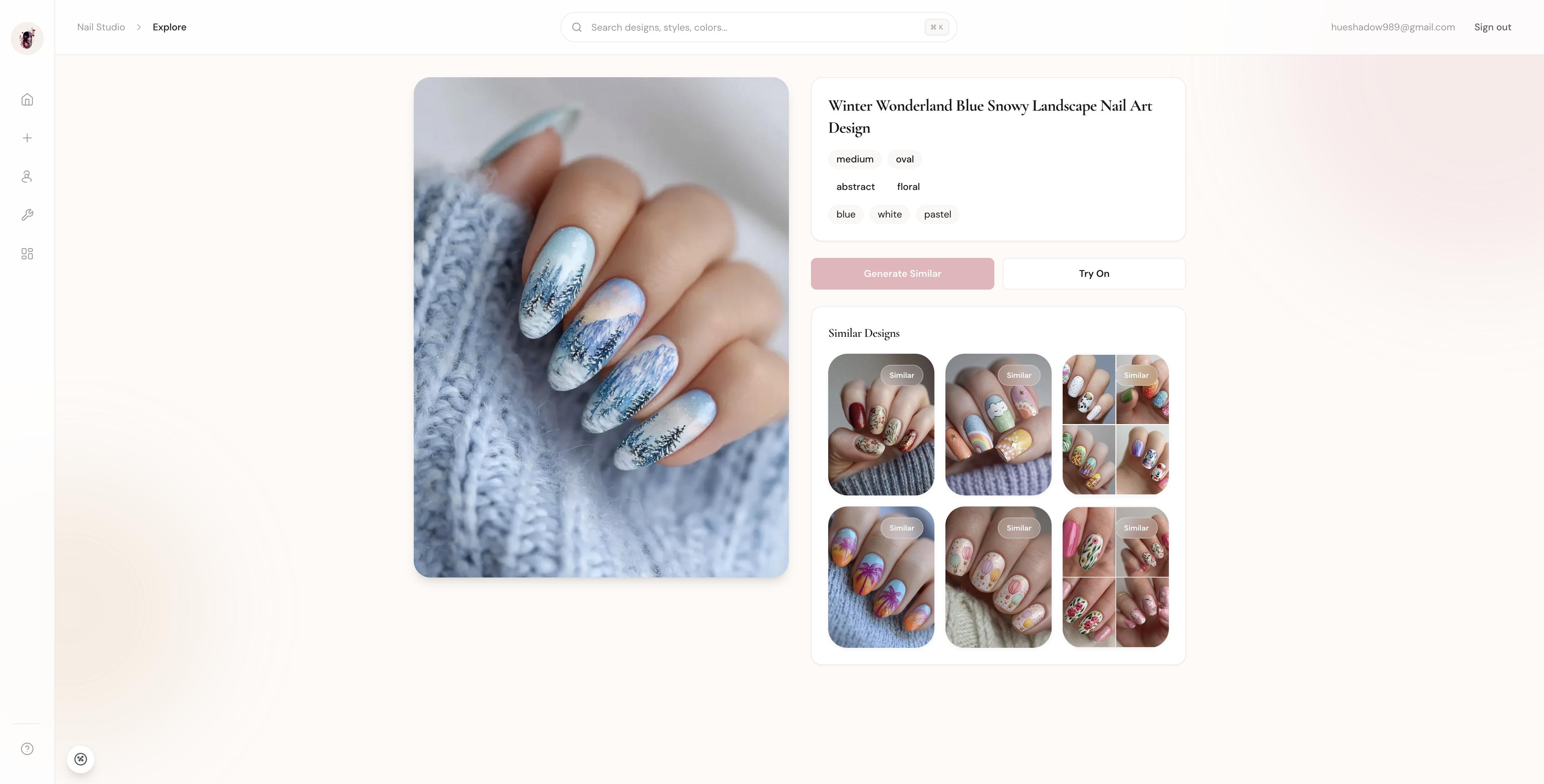 nail-designs - Screenshot 3 showing product features and functionality