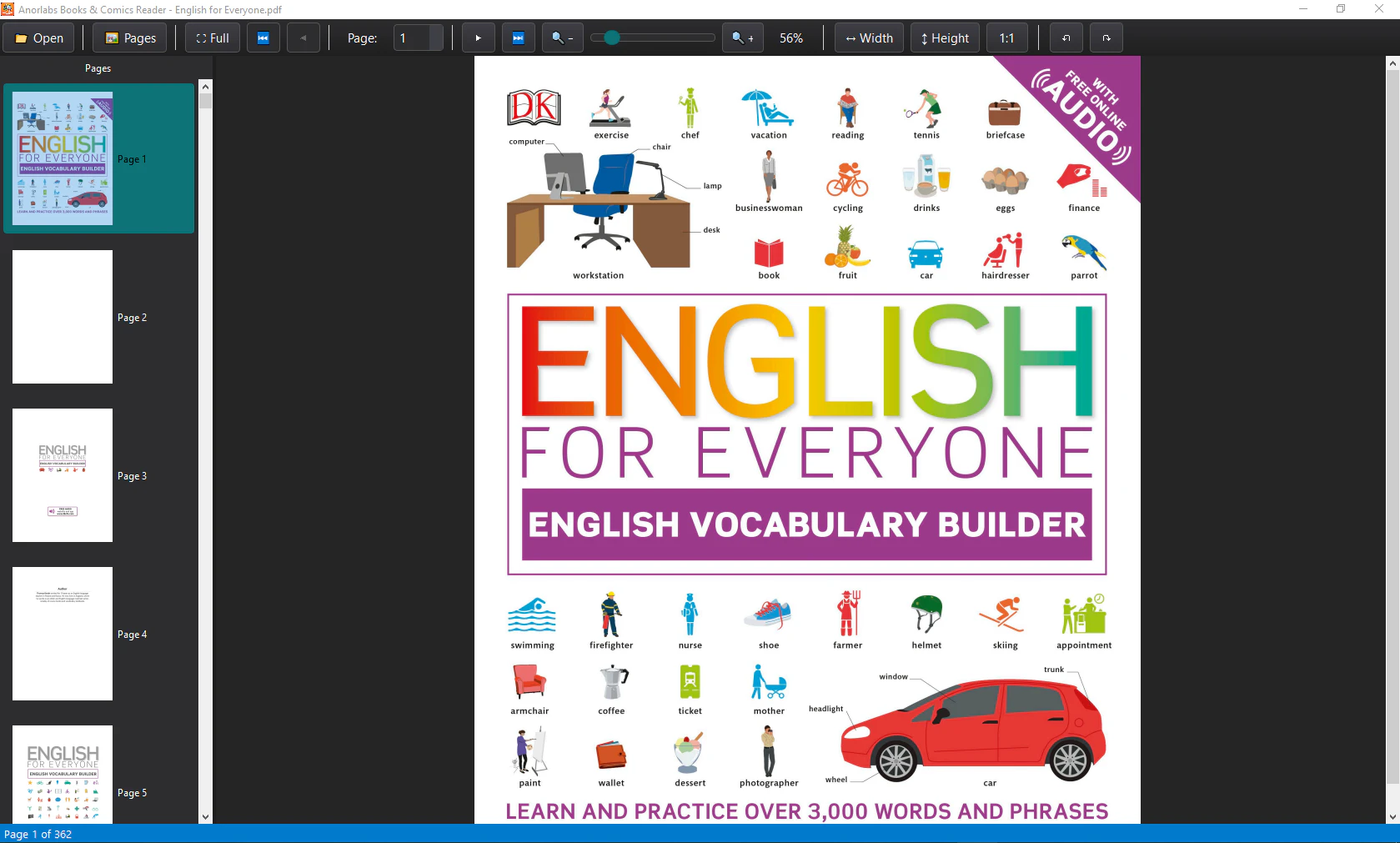 AnorLabs Books & Comics Reader