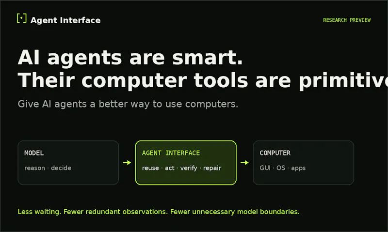Agent Interface screenshot 1