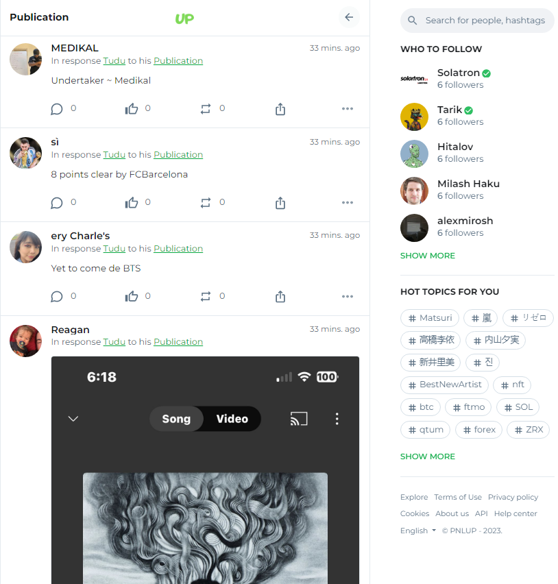 PNLUP social network media 1