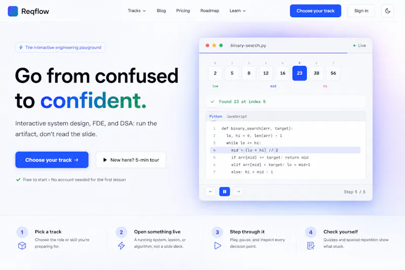 Reqflow screenshot 1
