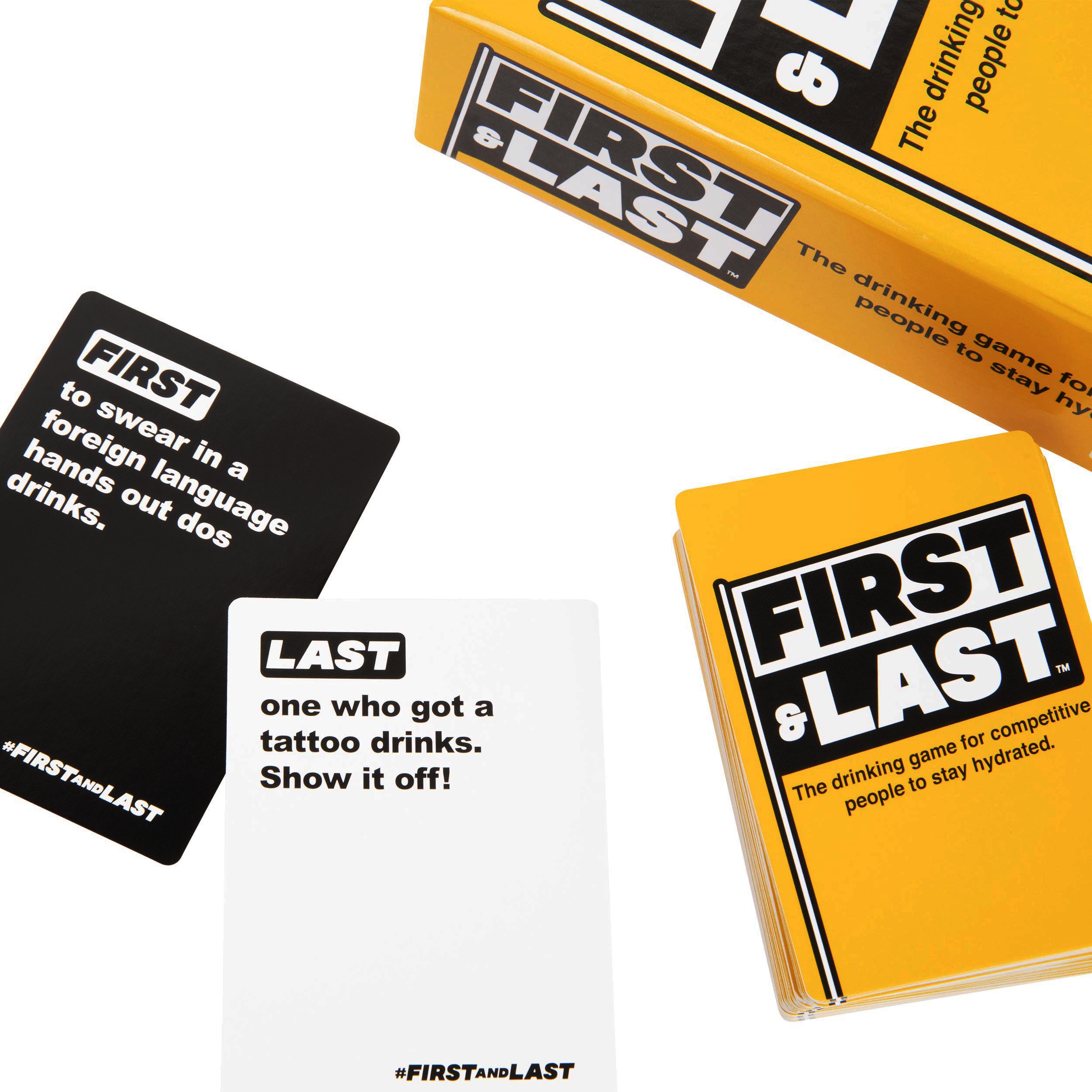 First & Last - The drinking game for competitive people | Product Hunt