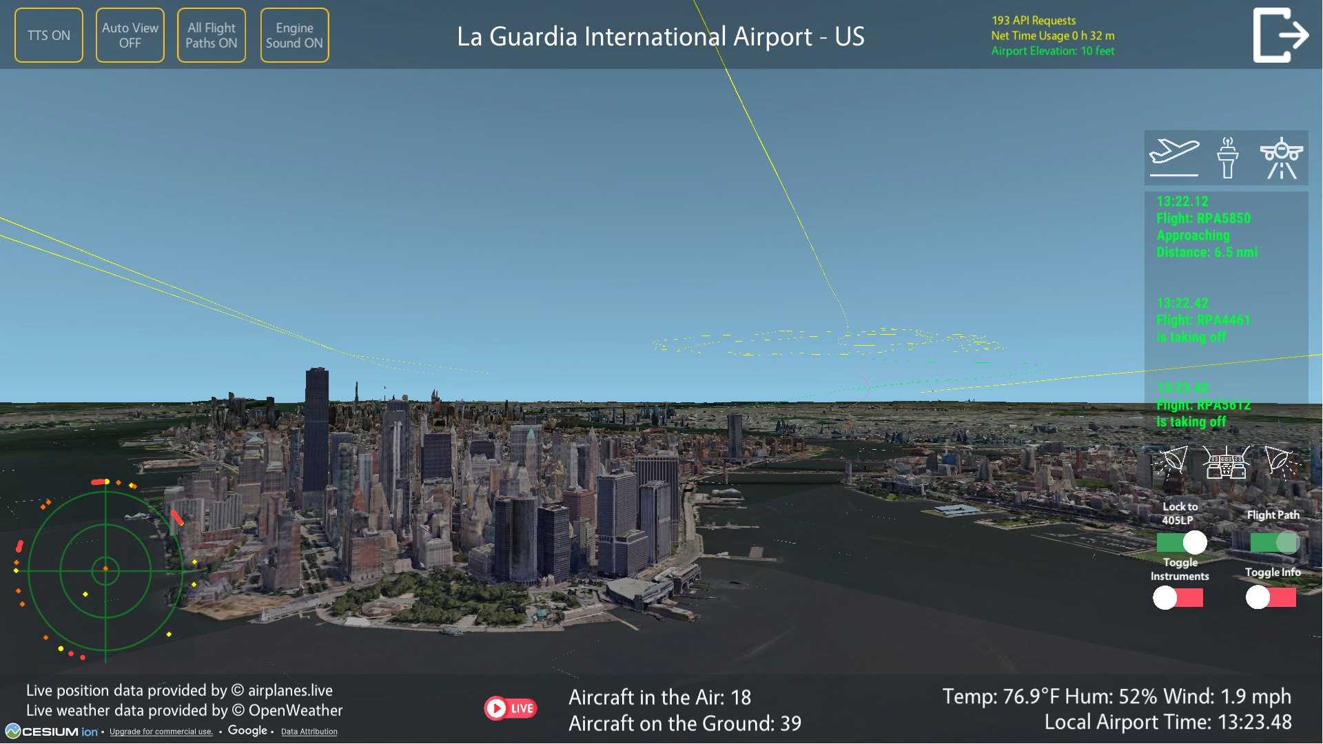 Airport Live Traffic Viewer gallery image