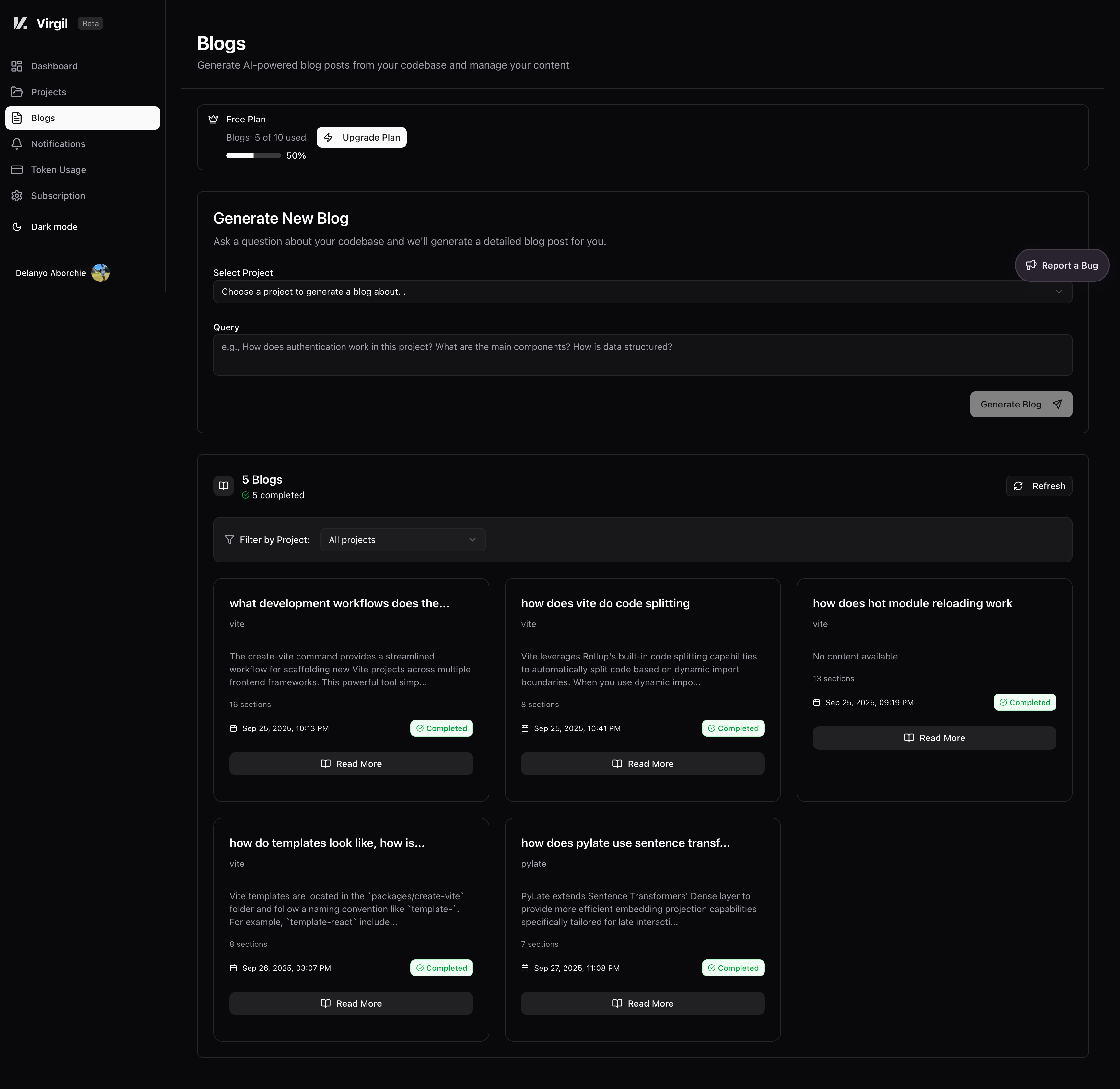 Média Virgile - AI qui comprend votre base de code 2