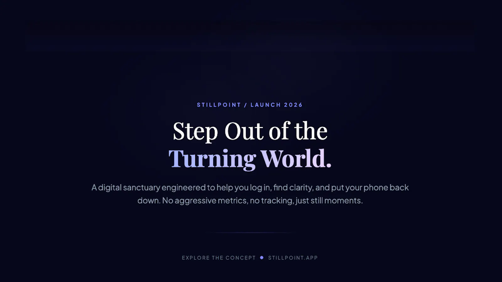 Stillpoint screenshot 1