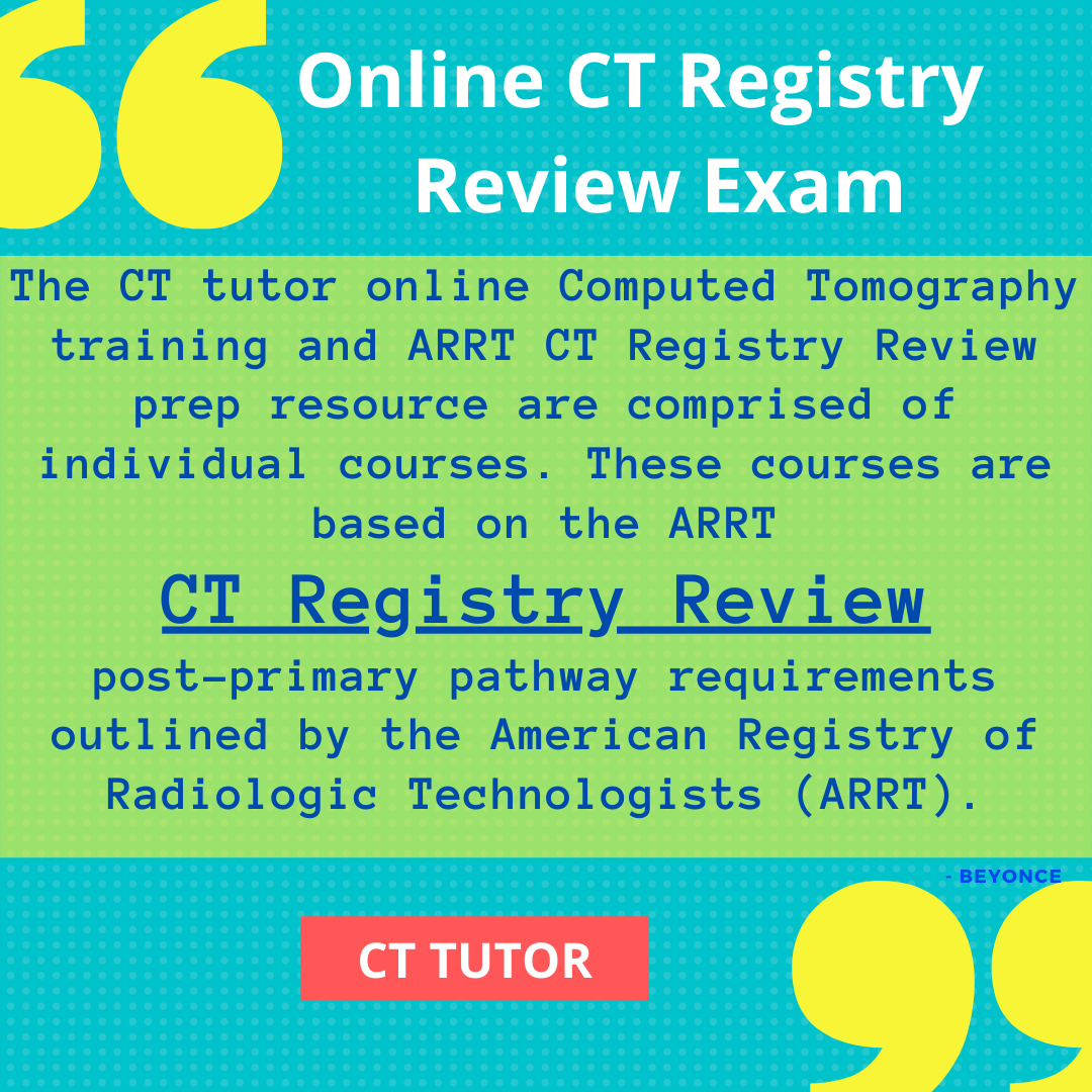 ARRT CT Registry Review certification gallery image