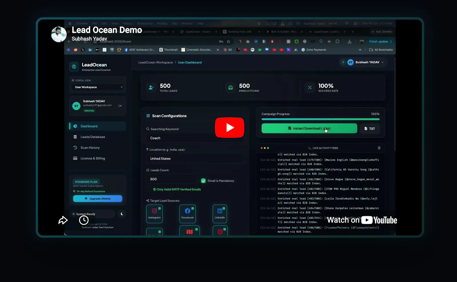 LeadOcean screenshot 3