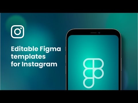 Editable Figma Templates for IG gallery image