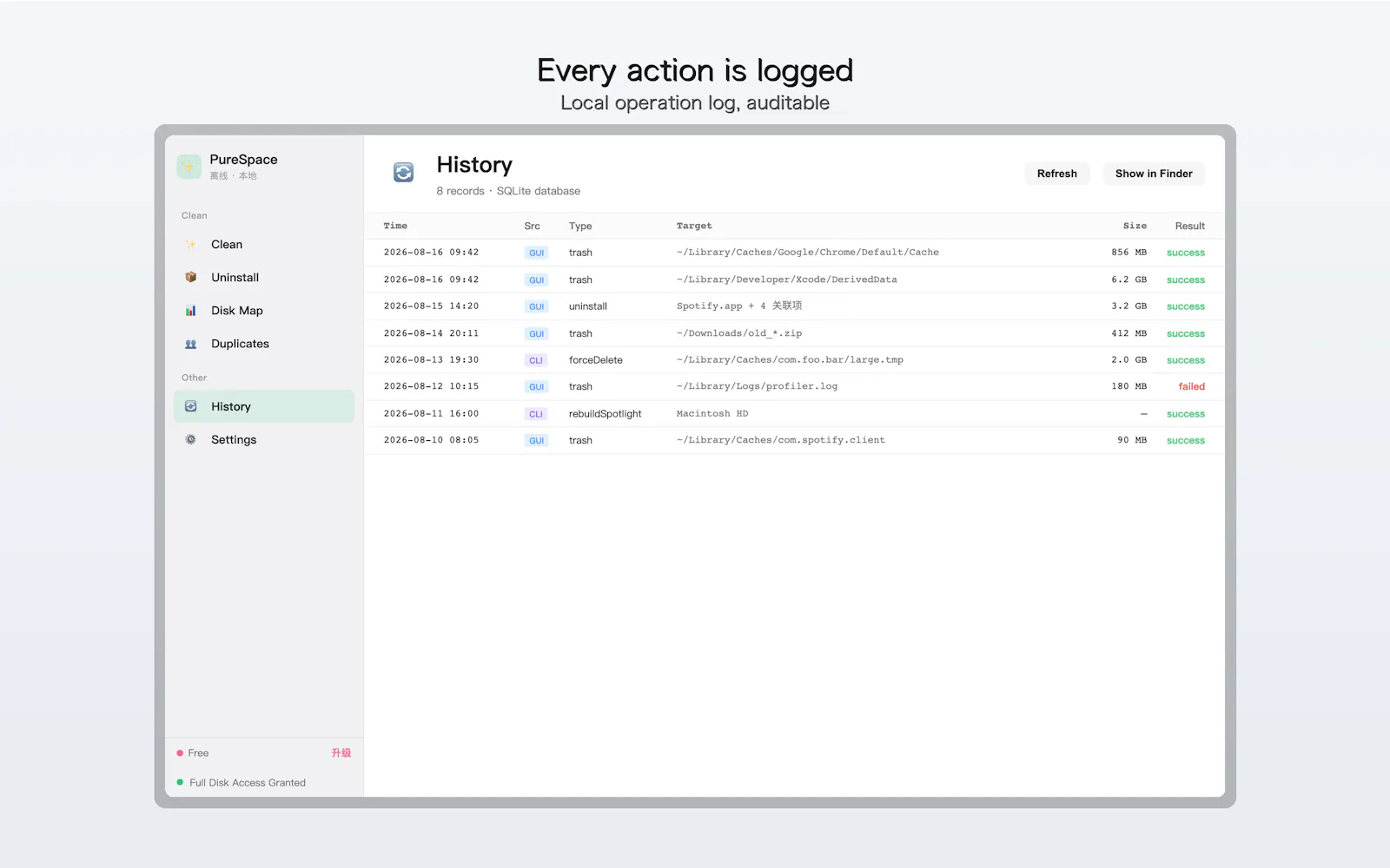 PureMac screenshot 2