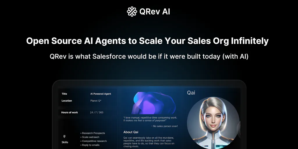 Qrev QRev AI: QRev is what Salesforce would be if it were built with AI ...