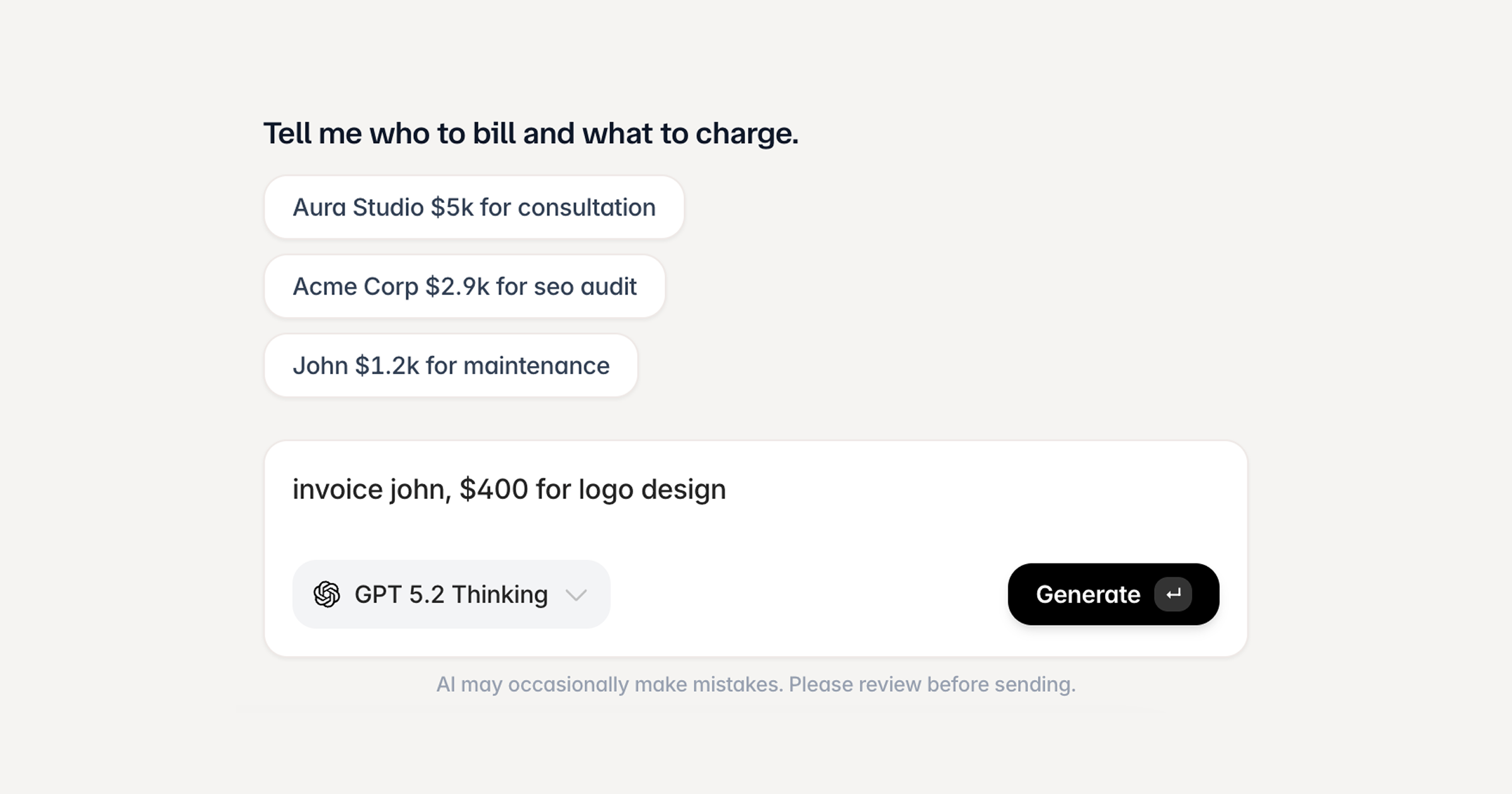 Invoce.ai gallery image