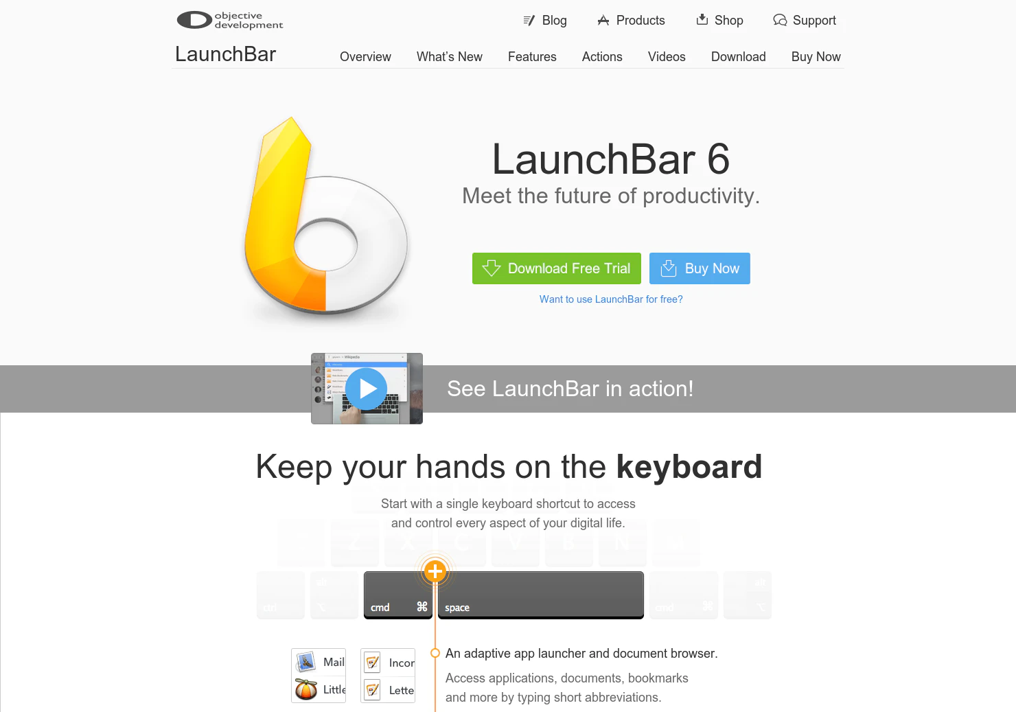 LaunchBar 6