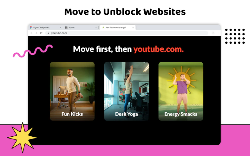 Wakeout Chrome Extension screenshot 3