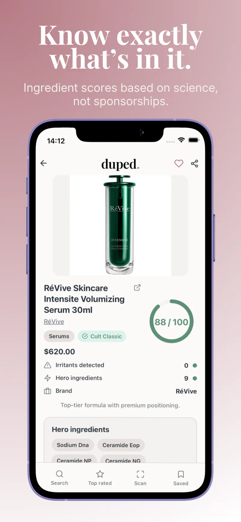 Duped: Skincare Dupe Finder screenshot 3