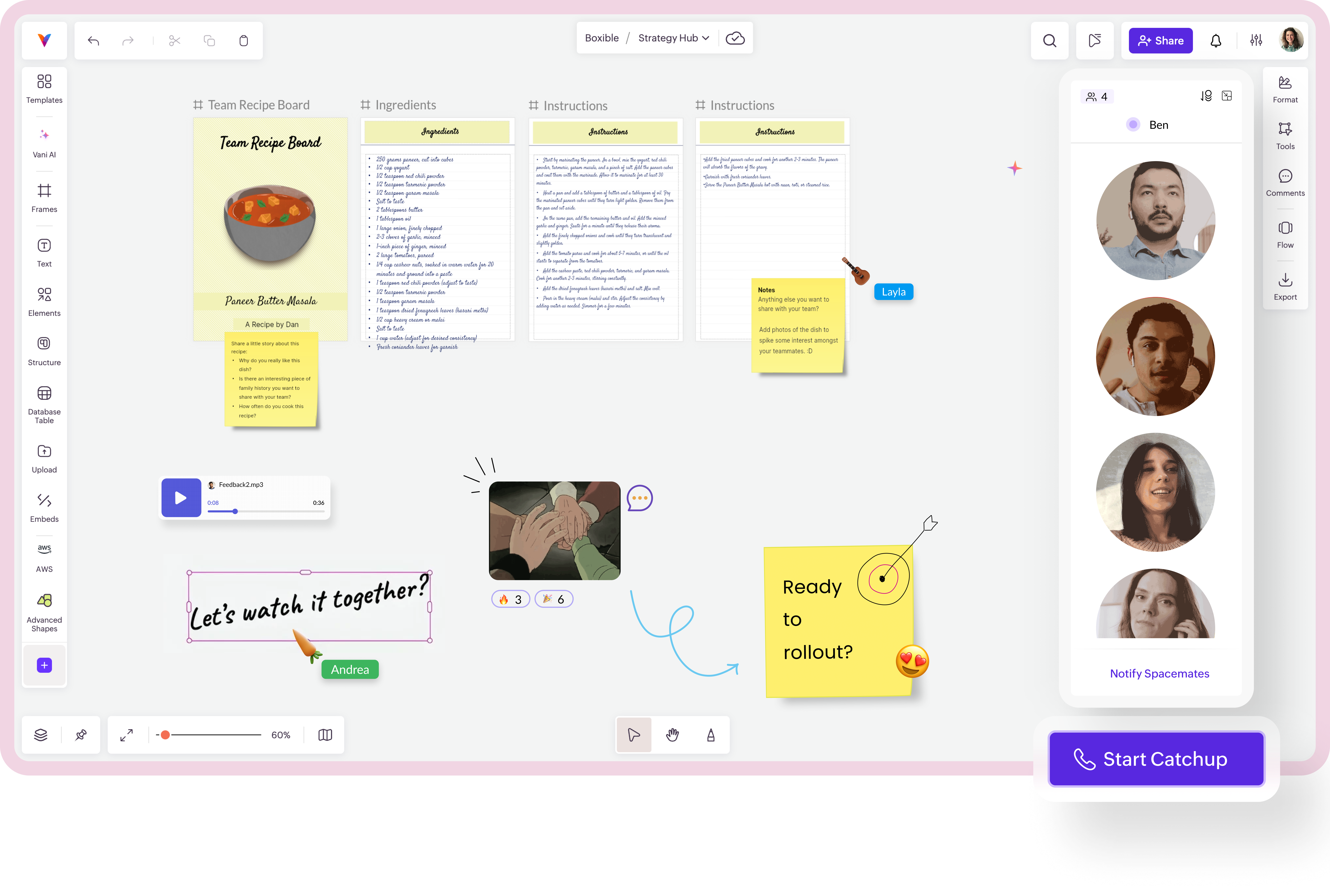 Le vasche da bagno sarebbero Zoho - La piattaforma di collaborazione visiva intelligente per il tuo team media 5