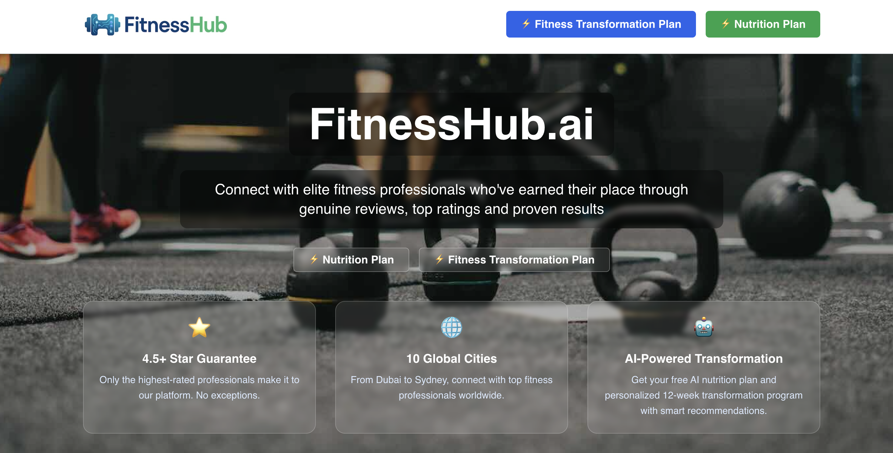 FitnessHub.ai gallery image