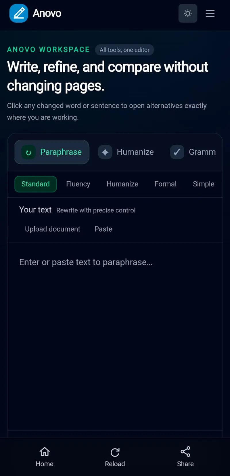 Anovo: AI Writing Tools screenshot 5