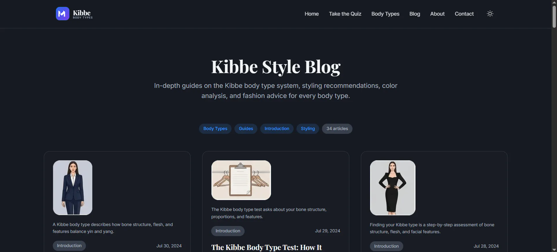 Kibbe Body Types gallery image