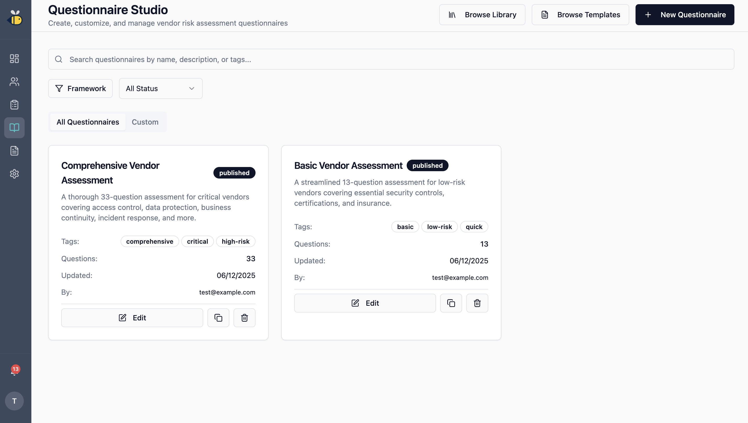 RiskBee gallery image