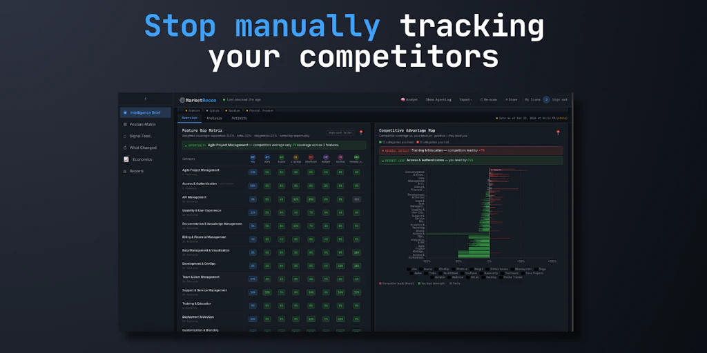 MarketRecon:利用代理型 AI 深度搜索實現競爭情報自動化