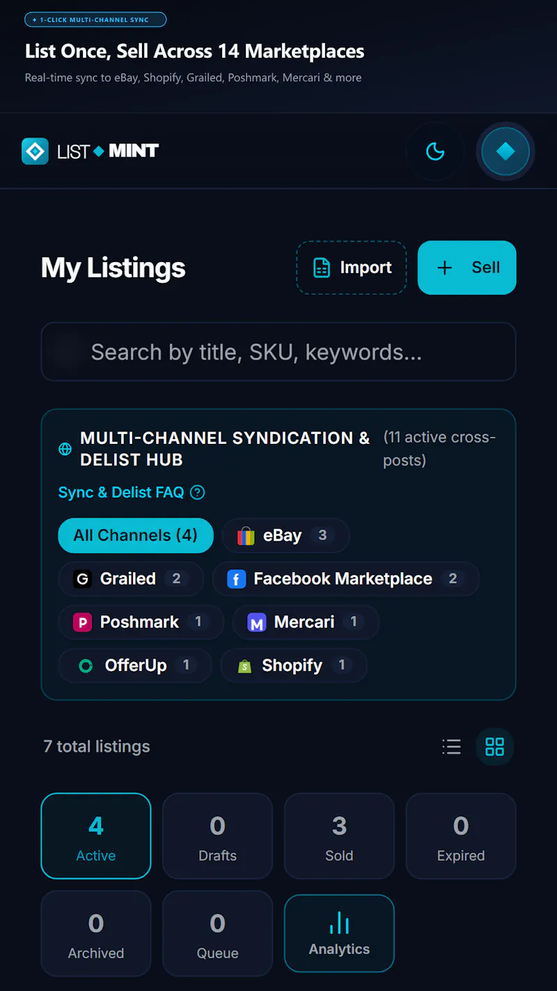 ListMint screenshot 4