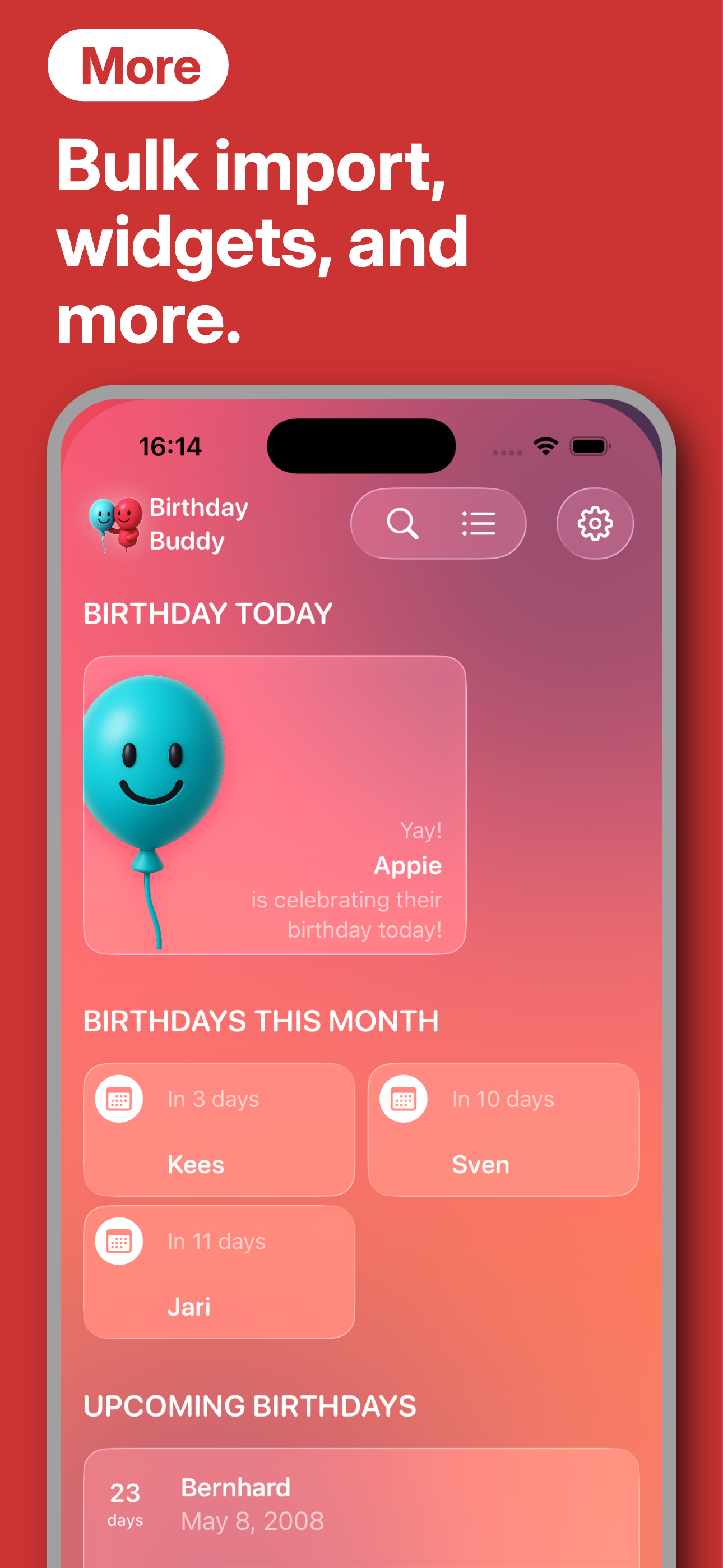 Birthday Buddy gallery image