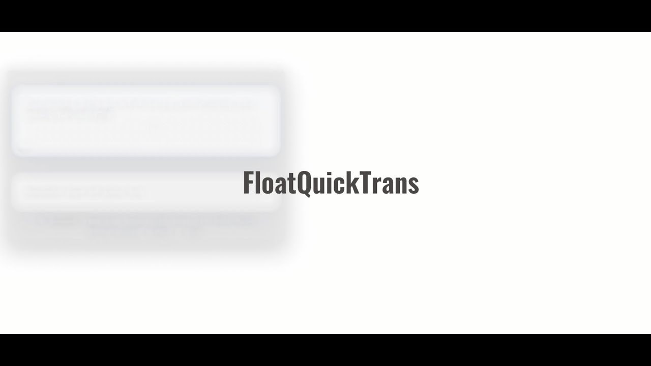 FloatQuickTrans gallery image