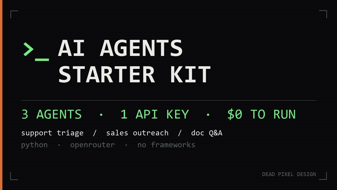 AI Agents Starter Kit gallery image