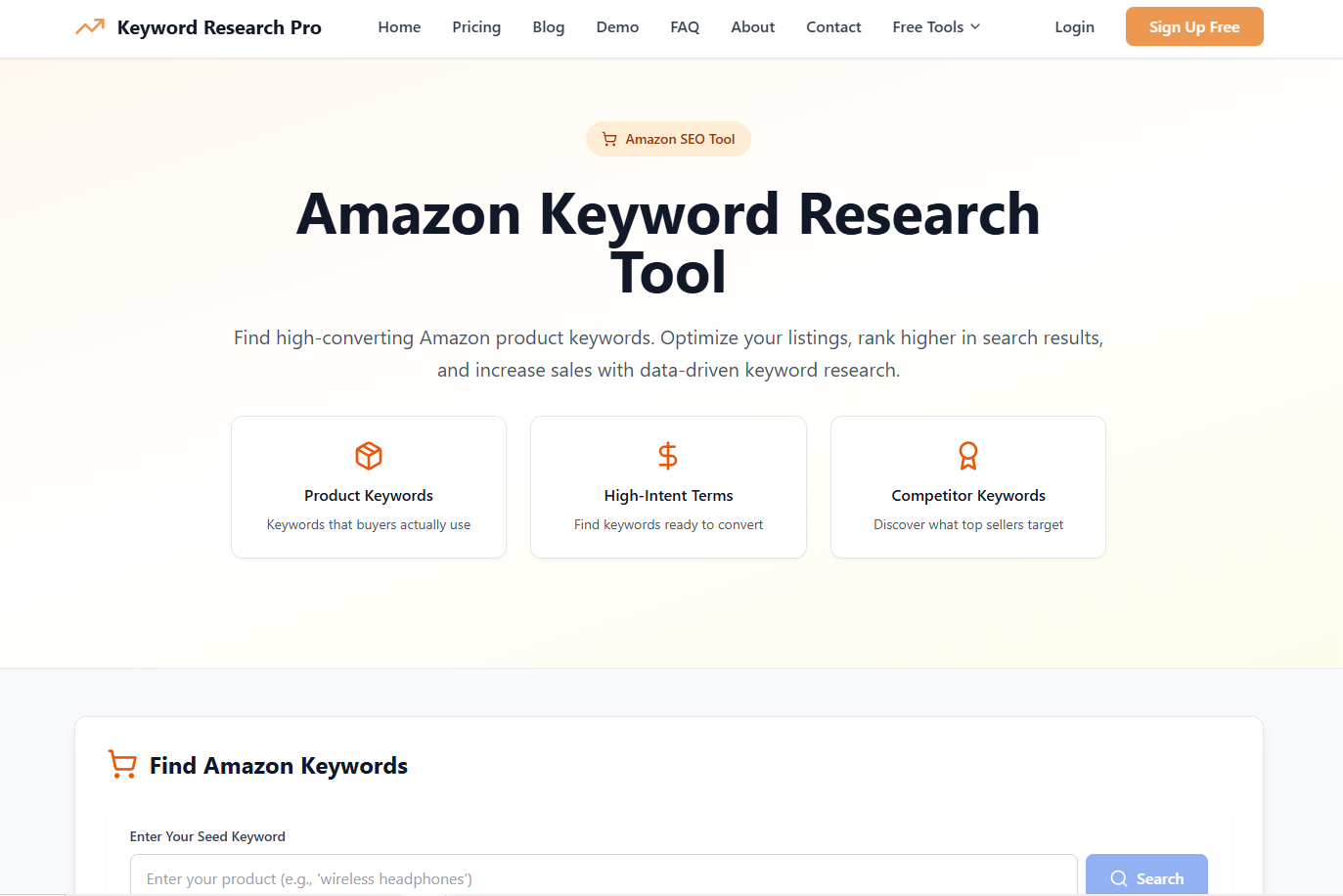 Keyword Research Pro - Screenshot 4 showing product features and functionality