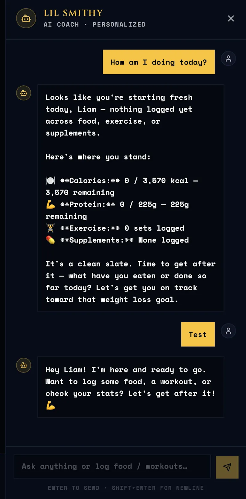 Arete fitness screenshot 7
