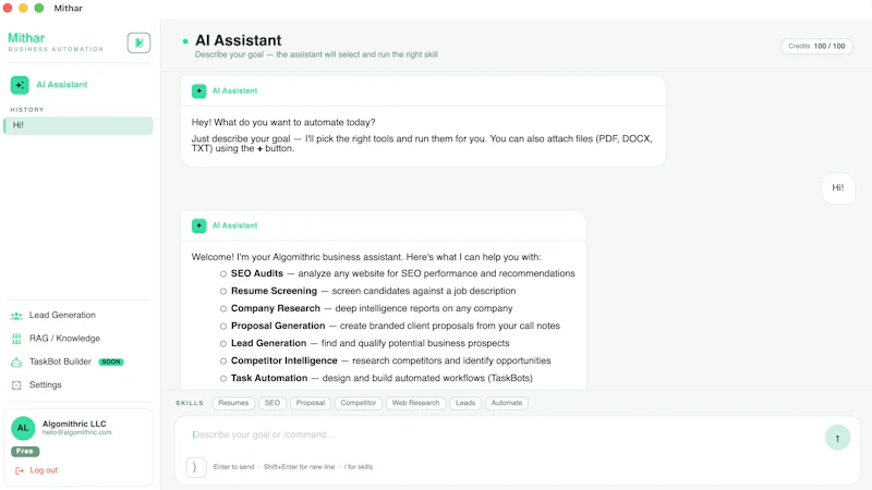Mithar screenshot 1