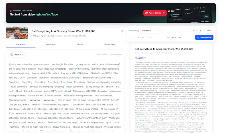 TubeText screenshot 3
