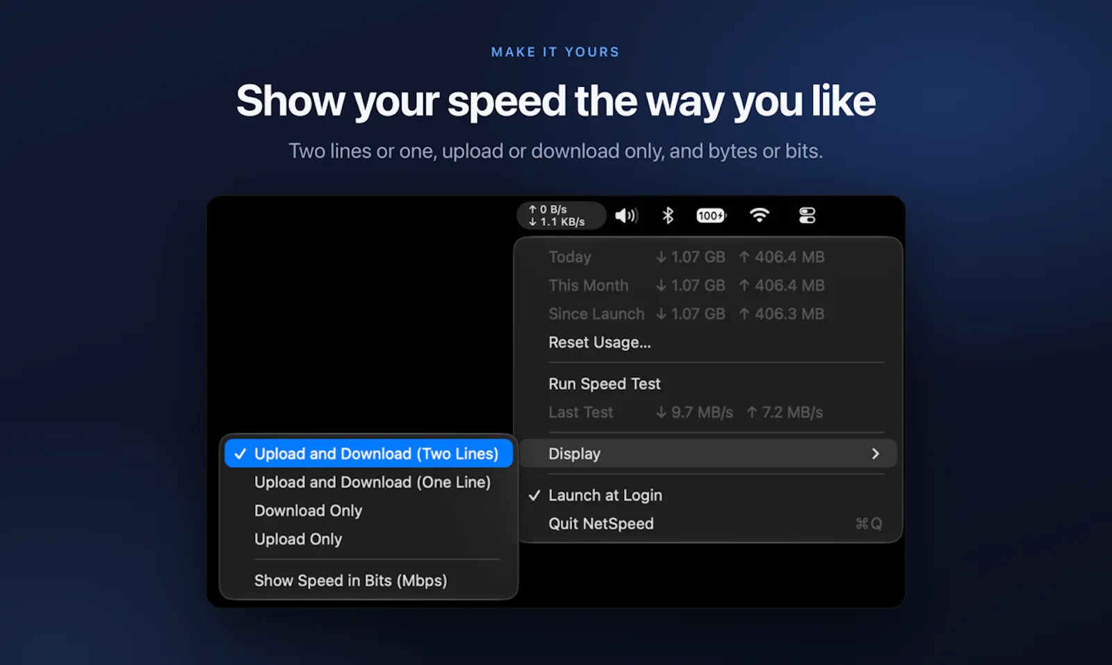 NetSpeed screenshot 3