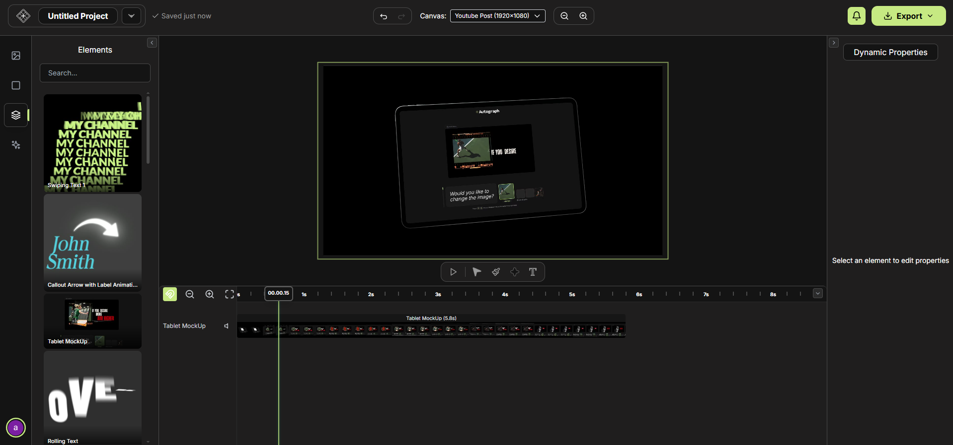 Autograph.video Beta gallery image