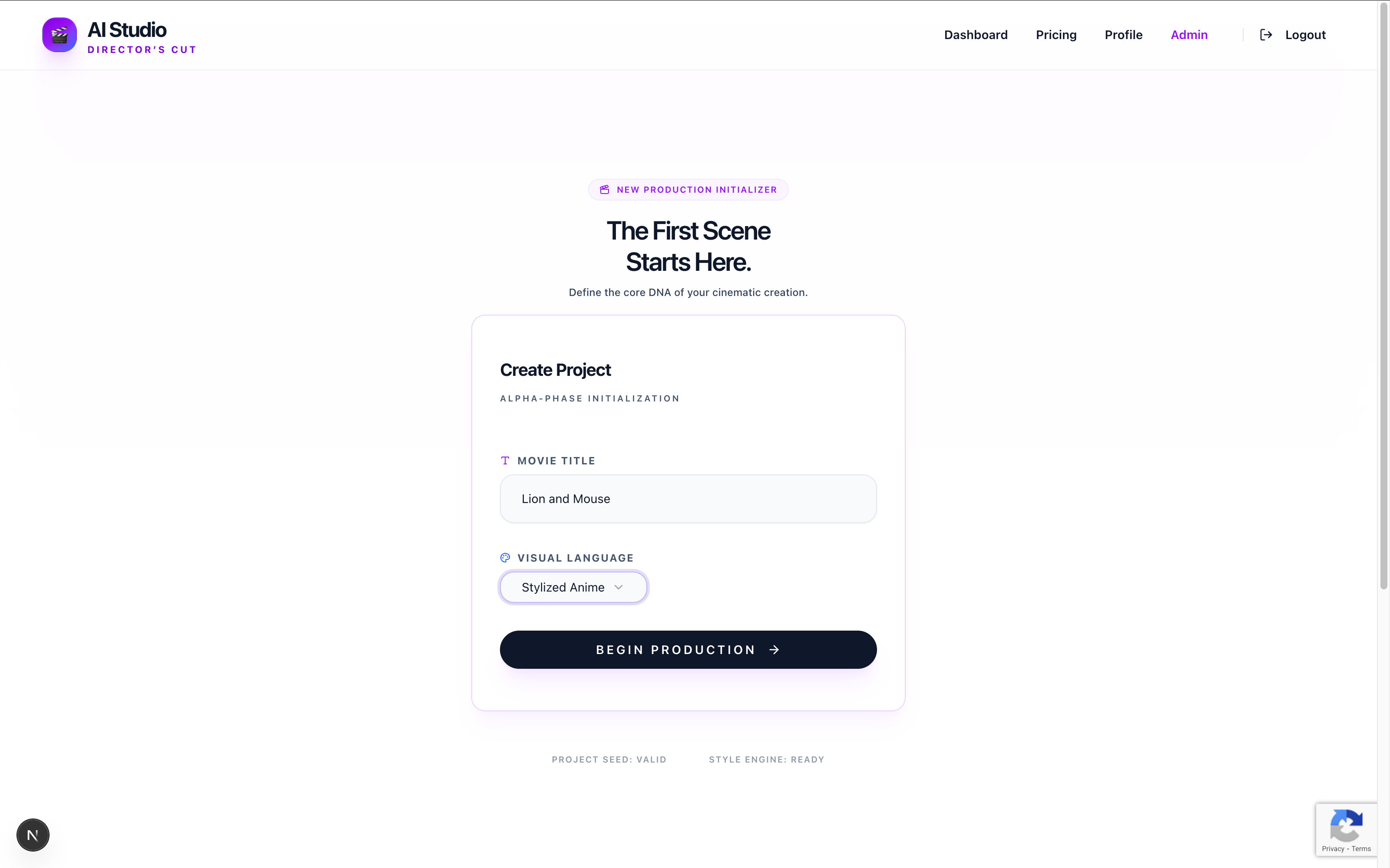 Lauch AI Studio 247 - Screenshot 2 showing product features and functionality