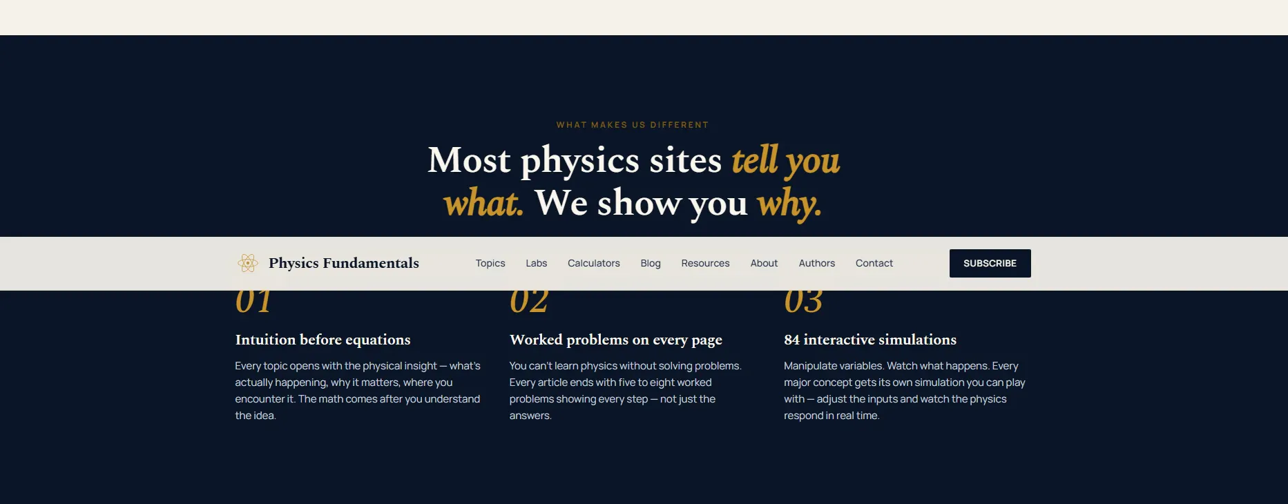 PhysicsFundamentalsInfo gallery image