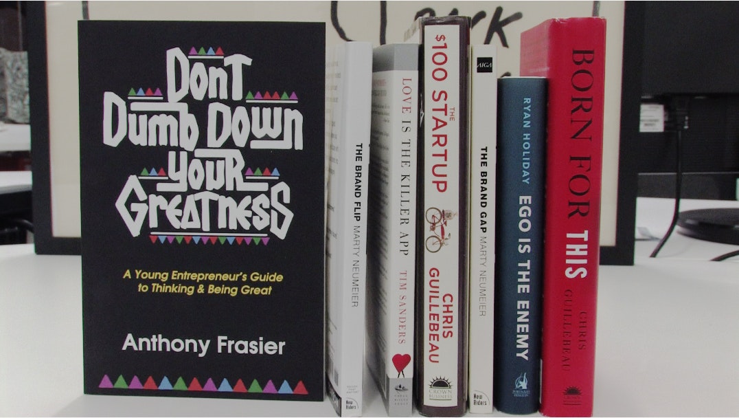 Books of Greatness Giveaway - Signed copies from Ryan Holiday, Marty Neumeier, Tim Sanders, Chris Guillebeau