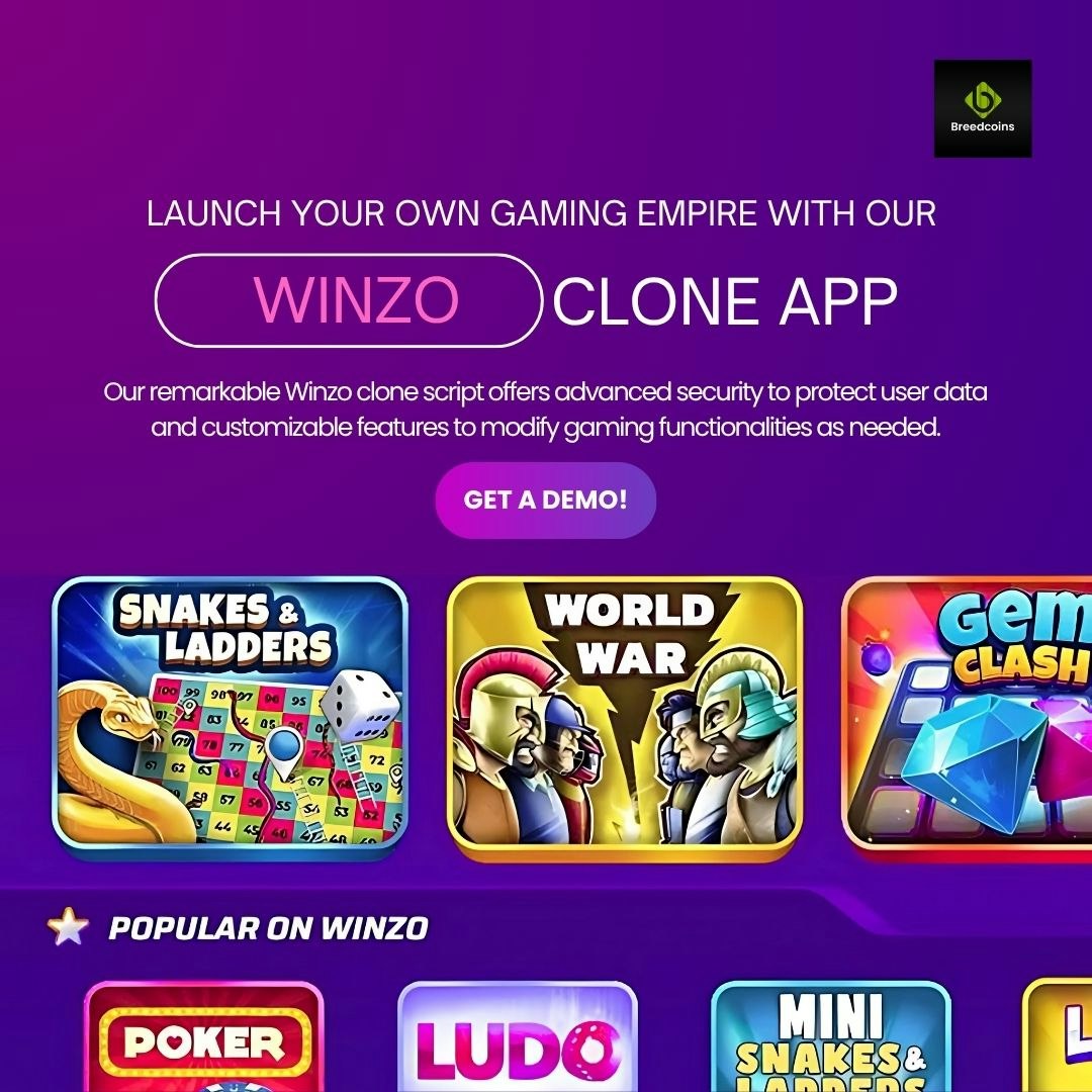 Mídia 1 de Desenvolvimento de aplicativos do Winzo Clone - Desenvolvimento de aplicativos do Winzo Clone |Breedcoins