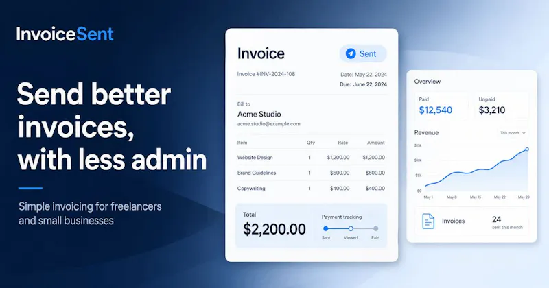 InvoiceSent screenshot 1