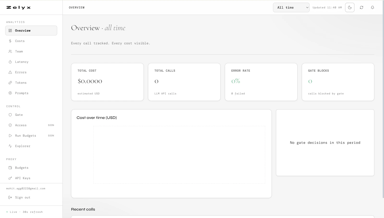 Zelyx screenshot 2