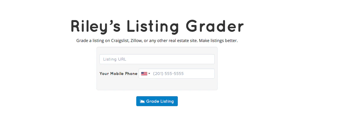 Listing Grader 