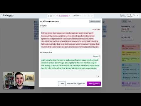 startuptile Hemingway Editor Plus-Make your writing clear and concise with AI
