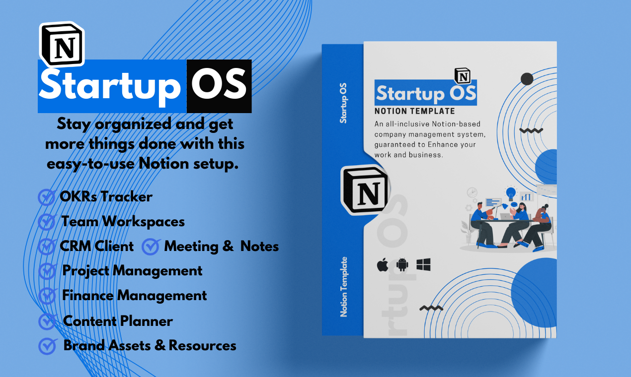 startuptile Startup OS-The all-in-one solution for managing businesses with Notion