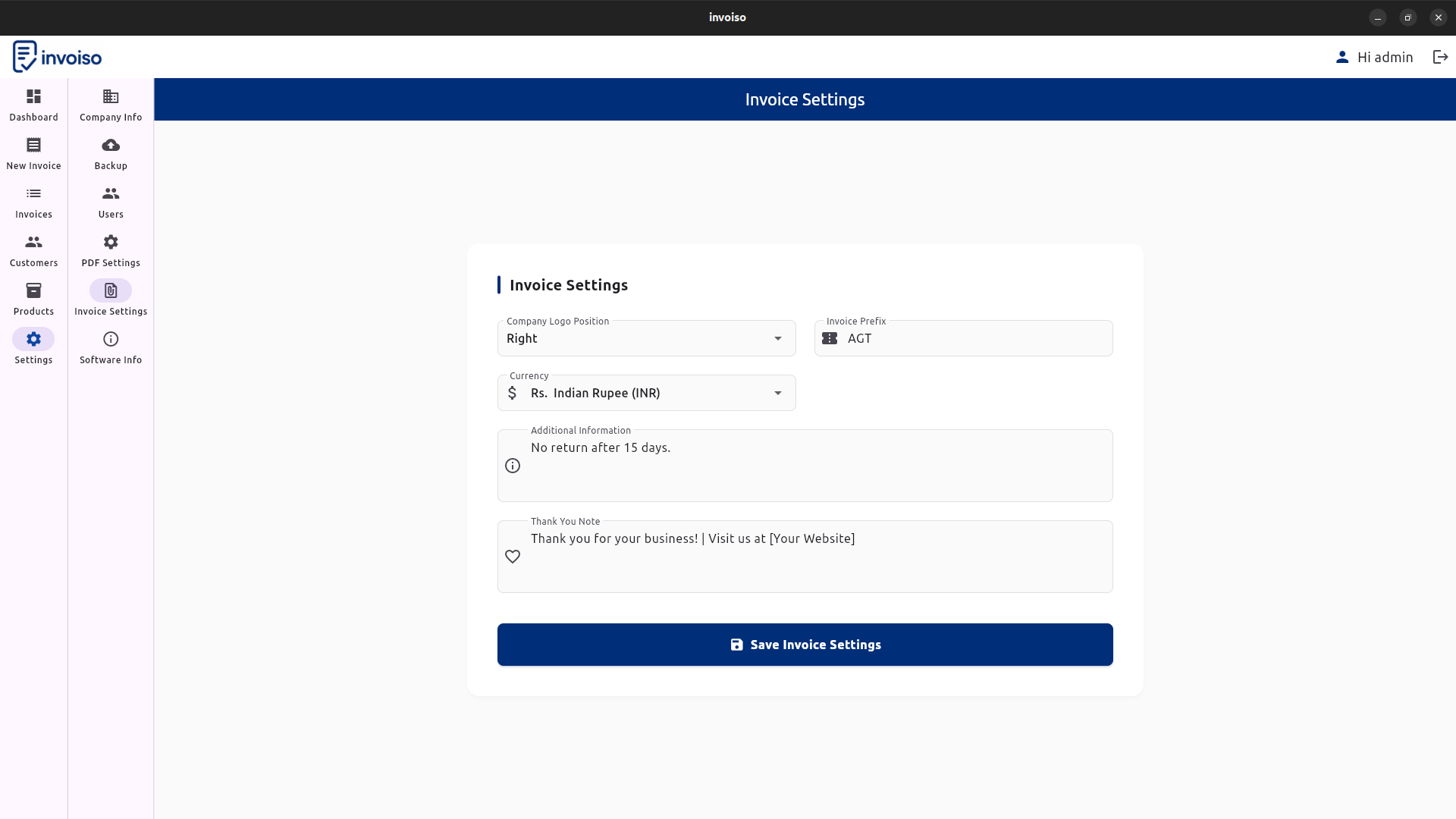 Invoiso gallery image