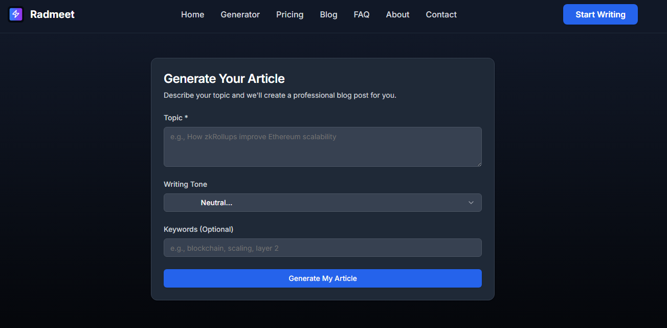 Radmeet gallery image